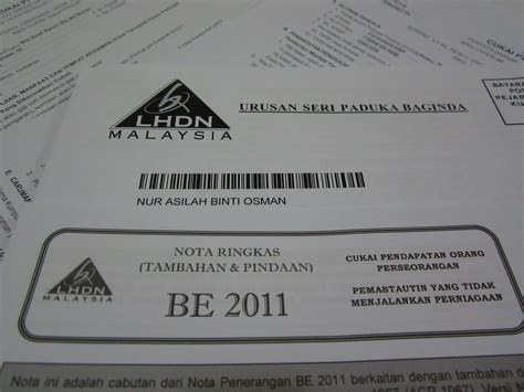 Application provisions are not included in the consolidated text; Ceritera..........: e-Filing vs Borang BE