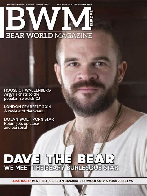 Septemberoctober 2014 By Bear World Magazine Part Of Bear World Media