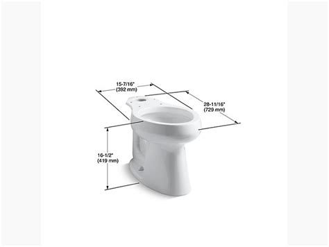 Yes, this can combine with. KOHLER|K-4199|Highline Comfort Height Elongated Toilet ...