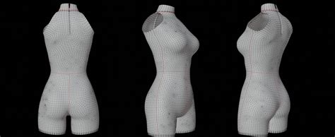 Artstation Female Bodysuit 3d Model Resources