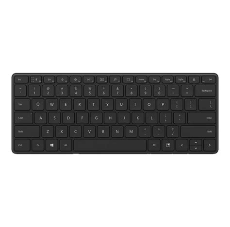Microsoft Designer Compact Keyboard Qwertz German Matte Black