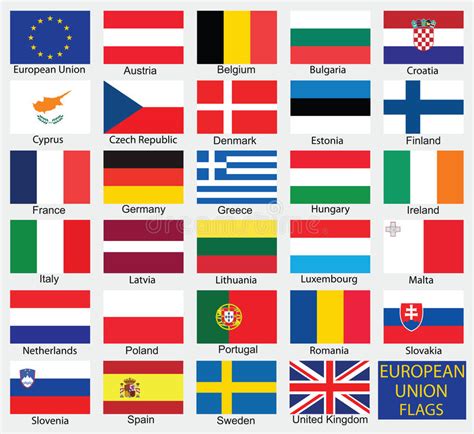 Ausmalbild flagge von italien ausmalbilder kostenlos zum. European Union Country Flags Stock Illustration - Image: 70663799