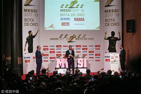 messi wins record fifth european golden shoe award cgtn