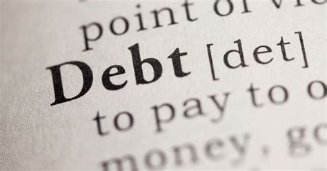 Debt Definition Financial Terms Explained Insolvency Glossary