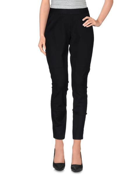 10 Crosby Derek Lam Casual Pants In Black Lyst