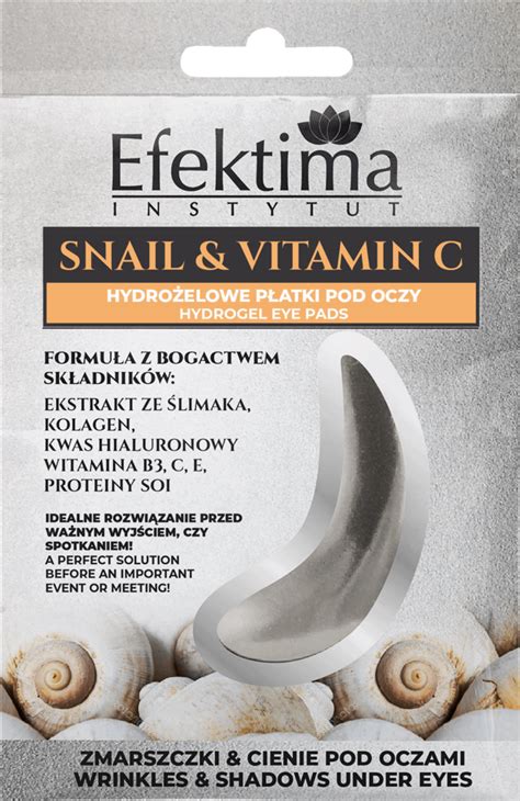 Na zmarszczki w okolicach oczu najlepiej działać będą kremy z nawilżającym kwasem hialuronowym, witaminą e oraz koenzymem q10 (np. EFEKTIMA, Snail & Vitamin C, hydrożelowe płatki pod oczy ...