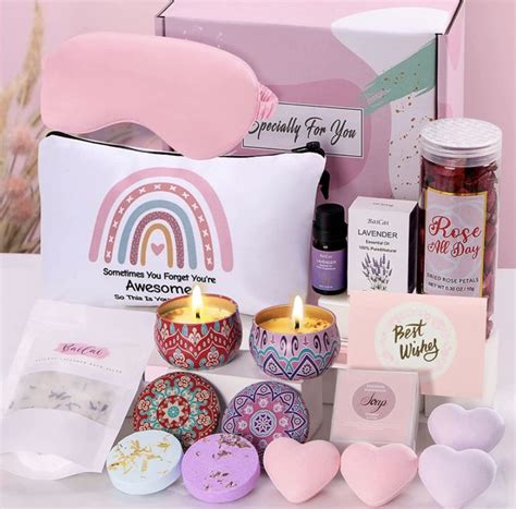 Pamper Ts For Women Birthday Unique Mum Self Care Package Pamper Hampers For Women