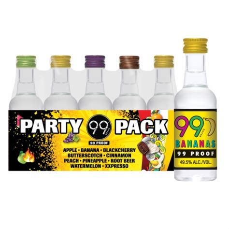 99 Brand Liqueur Party Pack 10 Ct 50 Ml Qfc