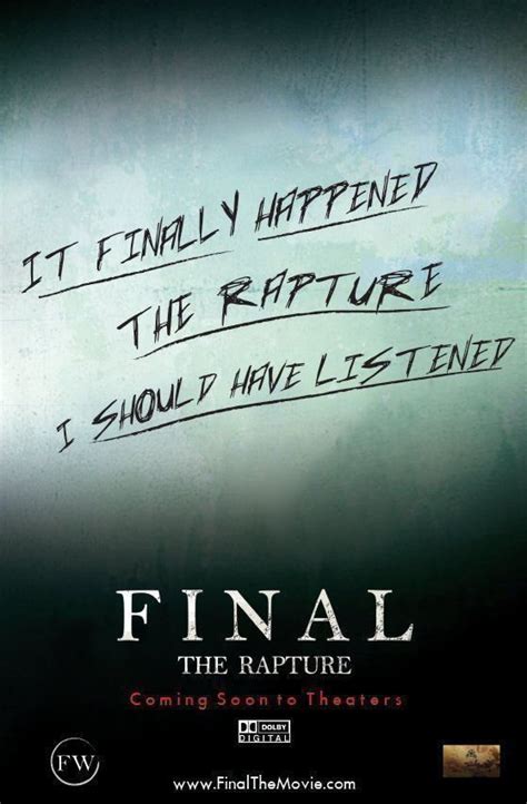 Final The Rapture Trailer Original Film Criticde