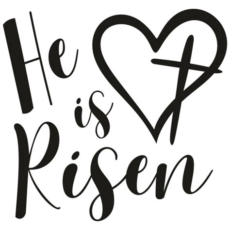 Clip Art Commercial Friendly Easter He Is Risen Jesus Has Risen Easter