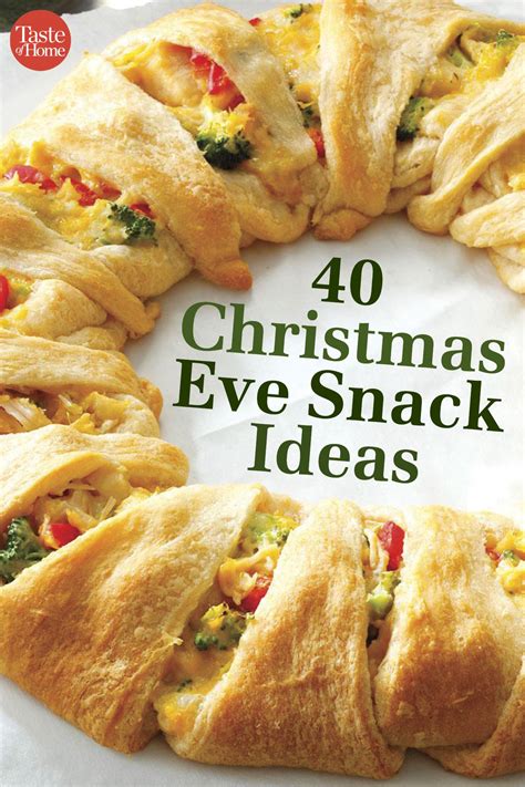 There is something so special about christmas eve. The Tastiest, Most Festive Snacks To Serve On Christmas ...