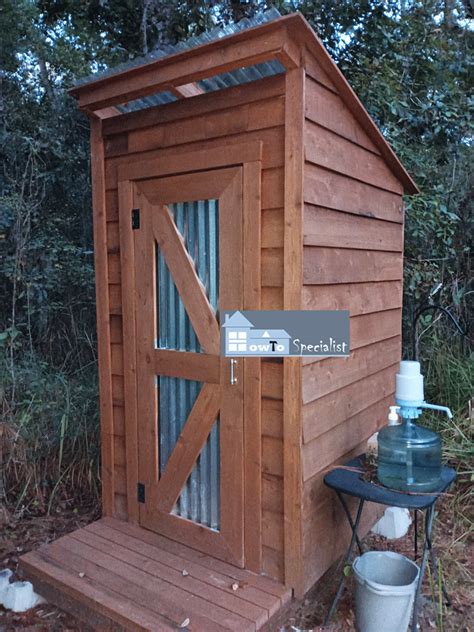 How To Build An Outhouse Howtospecialist How To Build Step By Step
