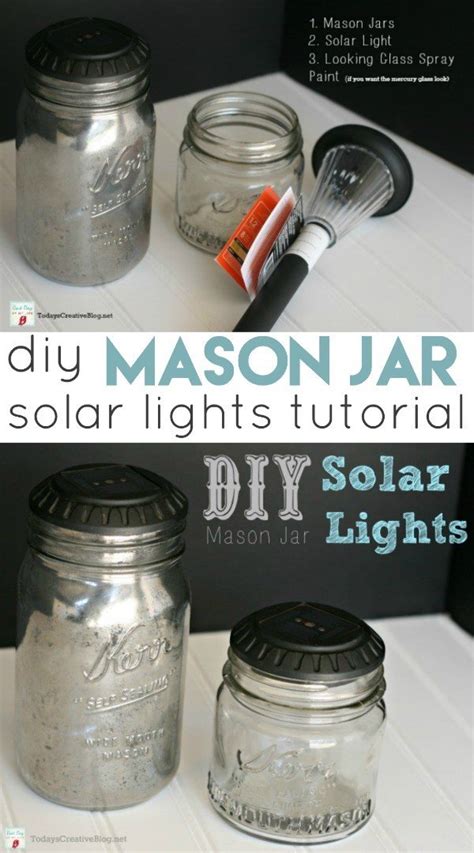 Diy Mason Jar Solar Lights Todays Creative Life