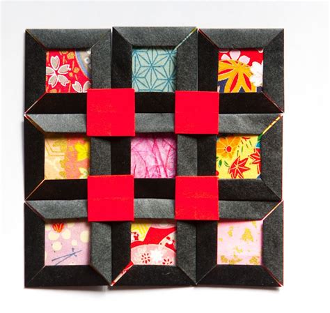 Motif Pattern Of Origami Fuse Tomoko Creative Origami Origami Quilt