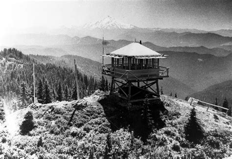 Wildfire Destroys Historic Bull Of The Woods Fire Lookout