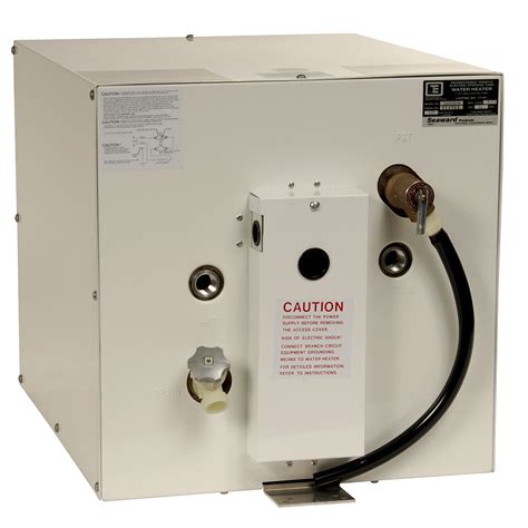 The temperature is then established by a thermostat. Whale Seaward 6 Gallon Hot Water Heater - White Epoxy ...