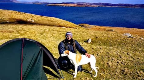 Swansea Fundraiser Walking Uk Coastline Isolating On Uninhabited Shetland Island Due To Lockdown