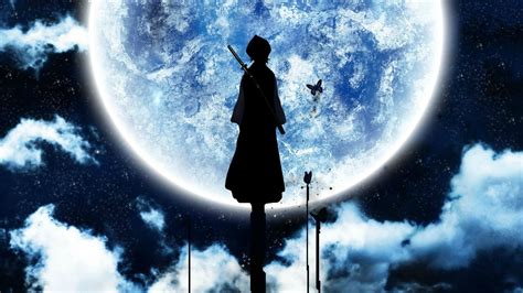 Moon Samurai Hd Anime Wallpaper Wallpaper Download High Resolution 4k