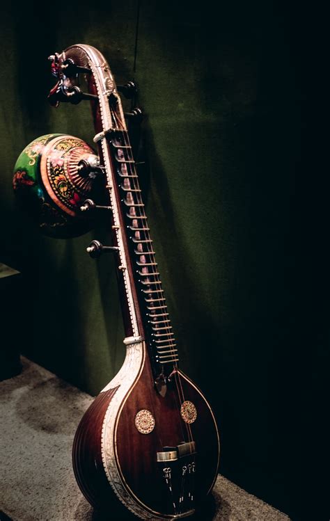 Saraswati Veena A Stringed Instrument Used In Carnatic Classical
