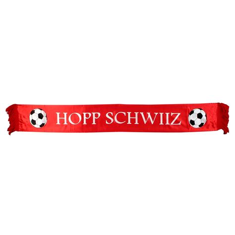 Es produzieren nicht alle in der schweiz. Schal HOPP SCHWIIZ 130 cm | Fußball | Themen + Anlässe ...