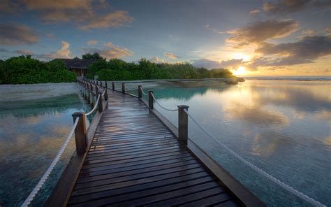Maldives Sunrise By Hazmee On Deviantart