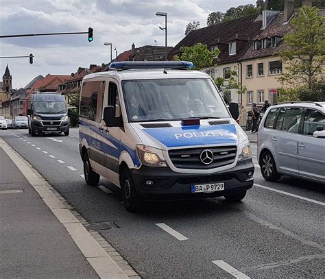 W T4 Als Einsatzfahrzeug Der Polizei Thüringen Steht Auf Dem