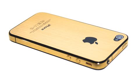 Iphone 4 Gold Cadorabo Hulle Fur Apple Iphone 4 Iphone 4s In Metallic