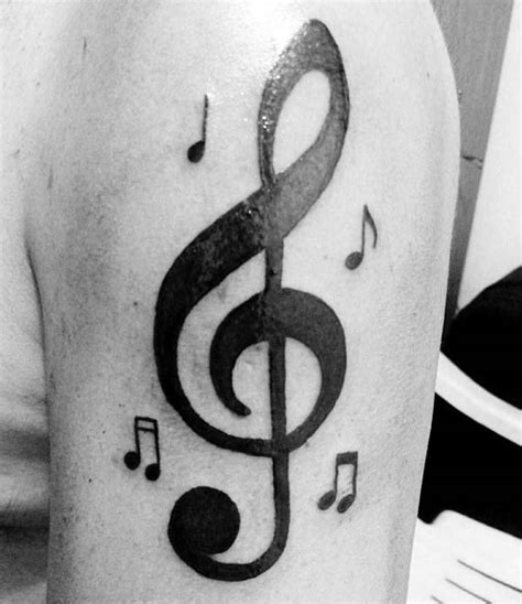 See more ideas about music symbols, music symbol tattoo, music notes. 80 Treble Clef Tattoo Designs For Men - Musical Ink Ideas