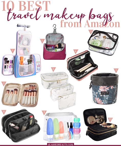 10 Best Travel Makeup Bags To Buy On Amazon Slashed Beauty