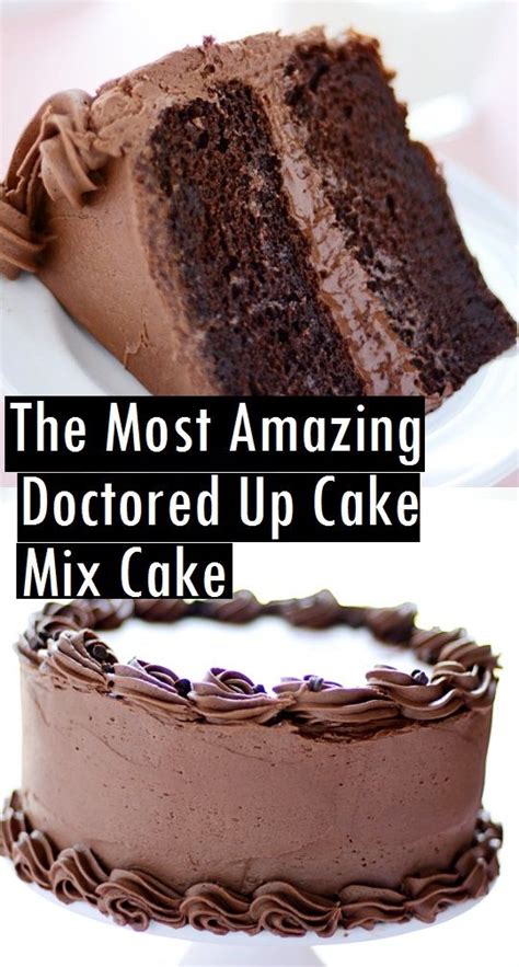 Bake an almost from scratch dessert by starting with a boxed cake mix and adding your own flavors you can barely tell it was a boxed cake mix to begin with. Pin on Sweets shop