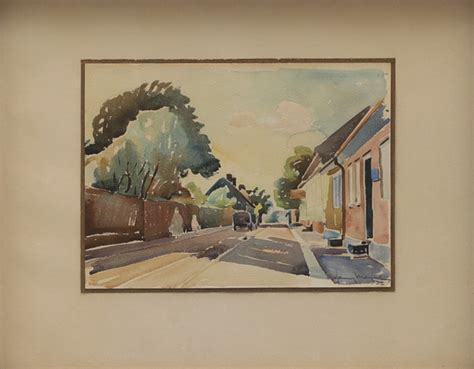 Henry Mayne Akvarell Signerad Och Daterad 32 Konst Måleri Auctionet