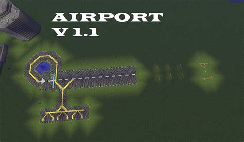Airport For Rc Mod Or Airplane Mod Minecraft Map