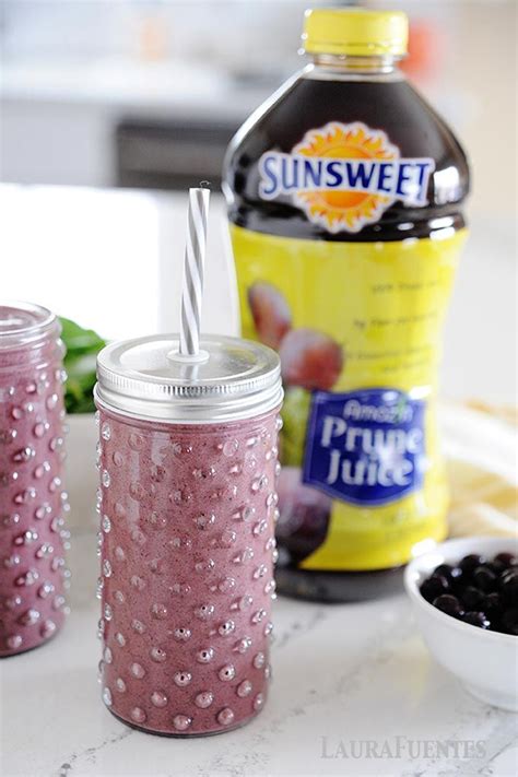 In this article, we look at the best fruit juices for relieving constipation, why they work to add extra fiber to prune juice, and to boost the. Berry Prune Juice Smoothie | Recipe | Prunes juice, Fiber ...