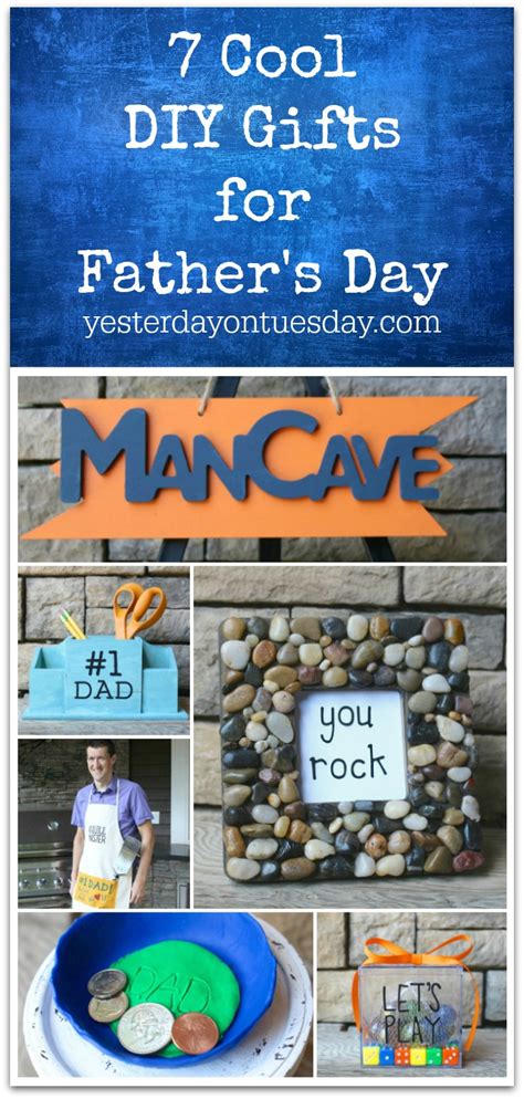 Make fathers day 2021 one to remember with great gifts for dads from prezzybox! Awesome Handmade Dad's Day Gifts | Yesterday On Tuesday