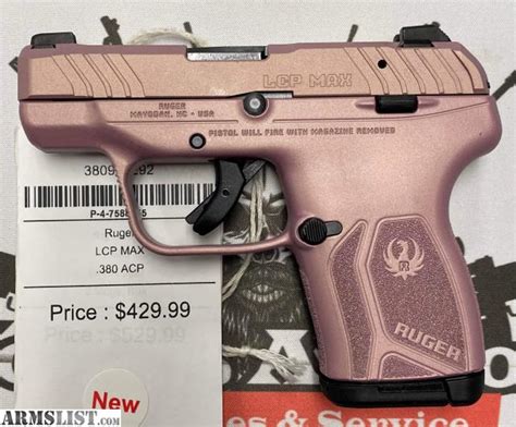 Armslist For Sale New Ruger Lcp Max 380 Acp