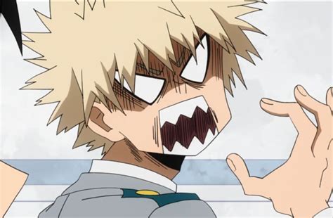 Want to discover art related to bakugou? Angry bakugou in 2020 | Hero, My hero academia, Anime meme ...