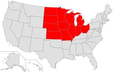 Filemap Of Usa Highlighting Midwestpng Wikipedia