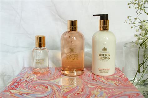 Molton Browns New Fragrance Jasmine And Sun Rose Alice Anne