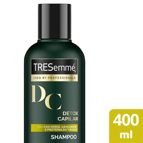 Shampoo Tresemmé Detox Capilar Com 400ml Droga Raia