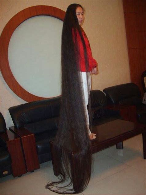 Beyond Floor Length Hair Rambut Sangat Panjang Rambut Panjang Wanita