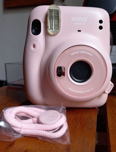 Maquina Fotográfica Instax Mini 11 Rosa Polaroid Fujifilm Nunca Usado