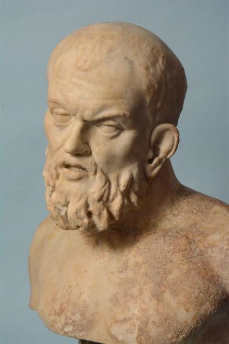 Roman Marble Bust Of A Philosopher