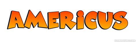Americus Logo Free Name Design Tool Von Flaming Text