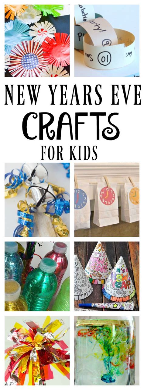 Fun New Years Eve Crafts for Kids | New year's eve crafts, Crafts for