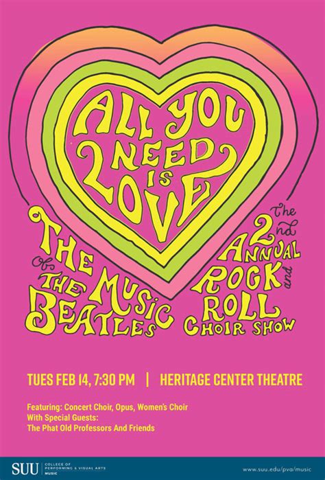 All You Need Is Love Will Rock Your Valentines Day Suu