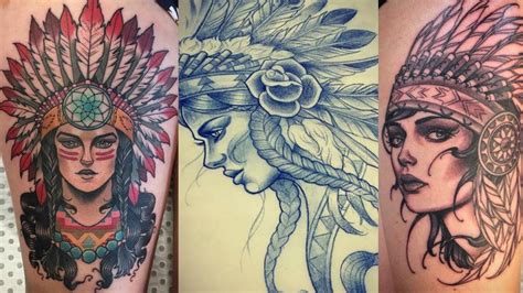 Native American Tattoo Designs Excellent Designed