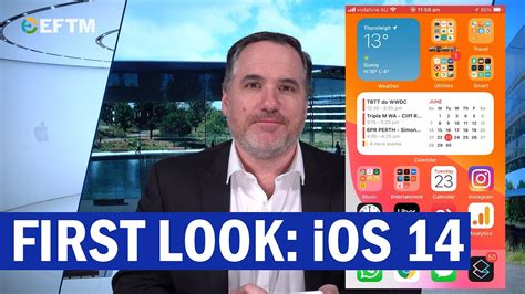 First Look At Ios 14 Widgets And App Library Youtube