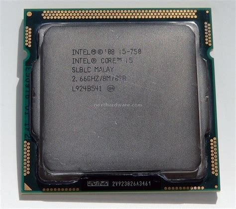 Intel Core I5 750 On Msi P55 Gd80 2 Intel Core I5 750 Recensione