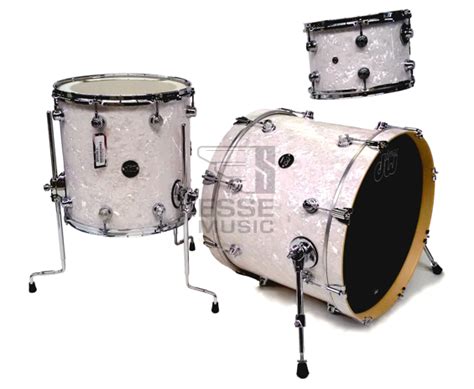 Dw Drum Workshop Performance Standard Set White Marine Pearl Esse