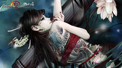 Jianxia Qingyuan 3 Wallpaper Tattoo Girl 1080p From Shadow